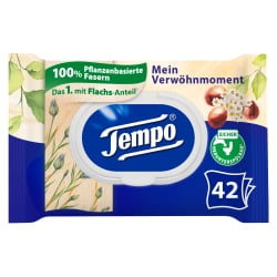 Tempo Sheabutter Feuchte Toilettentücher 836228