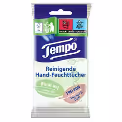 Tempo fresh to go Pure Feuchttücher Großpackung 830368