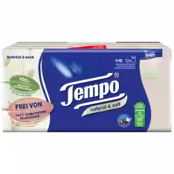 Tempo natural & soft Taschentücher 830468