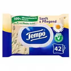 Tempo sanft & pflegend feuchte Toilettentücher 836195