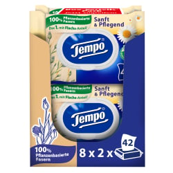 Tempo sanft & pflegend feuchte Toilettentücher Großpackung 836198