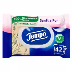 Tempo sanft & pur feuchte Toilettentücher 836196