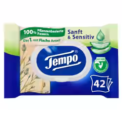 Tempo sanft & sensitive Toilettentücher 836194