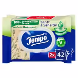 Tempo sanft & sensitive Toilettentücher 836197