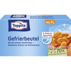 Toppits Gefrierbeutel Standboden  4008871208040