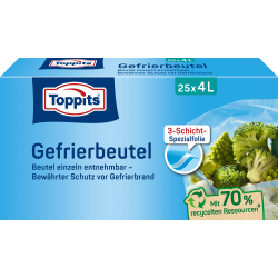 Toppits Gefrierbeutel Standboden  4008871208071