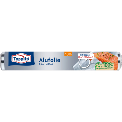 Toppits  Kraft-Alufolie in Papiereinschlag 4008871201010