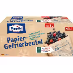 Toppits Papier-Gefrierbeutel