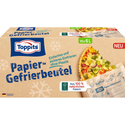 Toppits Papier-Gefrierbeutel