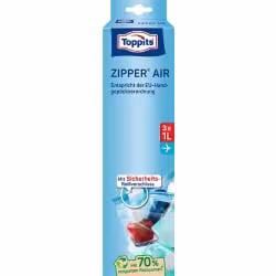Toppits Zipper Air der perfekte Flugbegleiter – Beutel 4008871200778