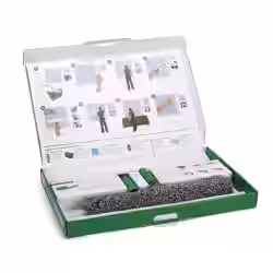 UNGER ErgoTec 2in1 Starter Glasreinigungs-Set