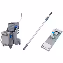 UNGER SmartColor™ Bodenreinigungs-Set SF14G
