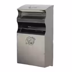 VAR Wandascher WH 63 Edelstahl 45016