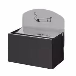 VAR Wandascher WH 9 mit Hinweisschild 14741