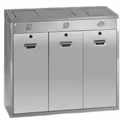 VAR Wertstoffsortiersystem aus Edelstahl 21230