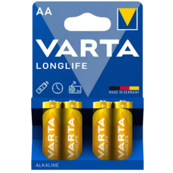 VARTA LONGLIFE Batterie Mignon AA