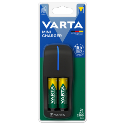 VARTA Mini Charger Akkuladegerät Batterie AAA Micro