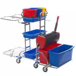 VERMOP Variant Twixter-Press Reinigungswagen