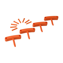 Vikan 4 x Haken