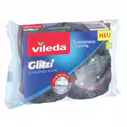 Vileda Glitzi Glänzende Küche 2er Schwamm 162122