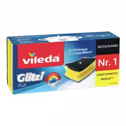 Vileda Glitzi Plus Topfreiniger mit Antibac 144