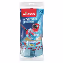Vileda SuperMocio 3xAction Velour Wischmopp 108143