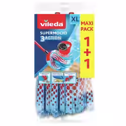 Vileda SuperMocio 3xAction Velour Wischmopp 122615