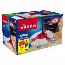 Vileda TURBO Box inkl. Vileda Bodenreiniger Set