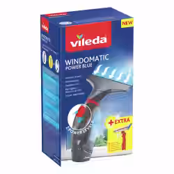 Vileda Windomatic Power Blue Fenstersauger mit Spray-Einwascher  161332