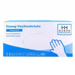 Vinyl Einmalhandschuhe puderfrei