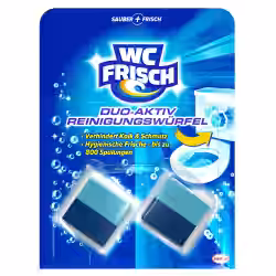 WC Frisch Duo-Aktiv Reinigungswürfel für Wasserkästen ORG