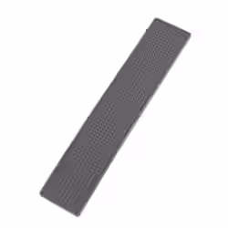 WENKO Abtropfmatte Slim Grau 8 x 42 cm