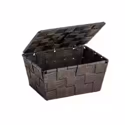 WENKO Adria Aufbewahrungskorb mit Deckel 22199100