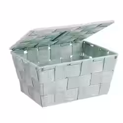 WENKO Adria Aufbewahrungskorb mit Deckel 22573100