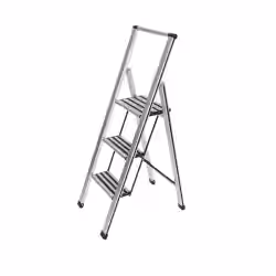 WENKO Alu-Design Klapptrittleiter