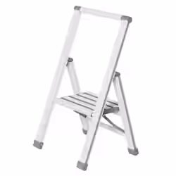 WENKO Alu-Design Klapptrittleiter 601014100