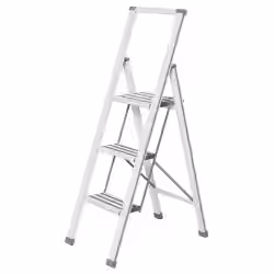 WENKO Alu-Design Klapptrittleiter 601016100