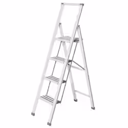 WENKO Alu-Design Klapptrittleiter 601017100