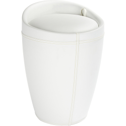 WENKO Candy Hocker Lederoptik mit abnehmbarem Wäschesack 21773100