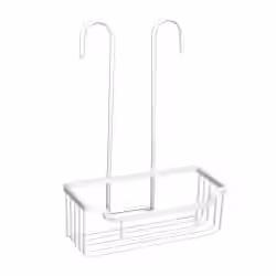 WENKO Duschablage Thermostat-Dusch-Caddy Milo Aluminium 25361100