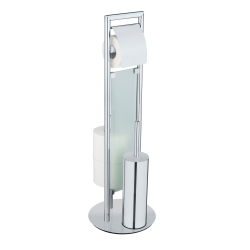 WENKO Edelstahl Stand WC Garnitur Sulmona