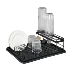 WENKO Geschirrabtropfer mit Flaschenhalter Amy 54798100