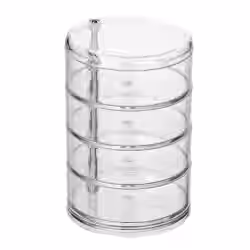 WENKO Kosmetik Organizer Tower Transparent