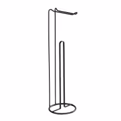 WENKO Lugano 2in1 Stand Toilettenpapierhalter 23712100