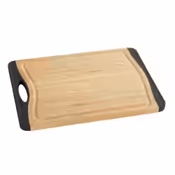 WENKO Schneidebrett Bambus Anti-Rutsch M+