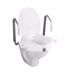 WENKO Secura WC-Sitz Erhöhung mit Stützgriffen 20924100