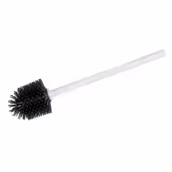 WENKO Silikon WC-Bürste mit antibakteriellem Stiel