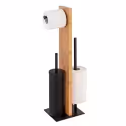 WENKO Stand WC-Garnitur Lesina Bambus