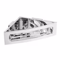 WENKO Turbo-Loc Eckablage Bralia Chrom