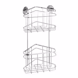 WENKO Turbo-Loc Eckregal mit zwei Etagen 21786100